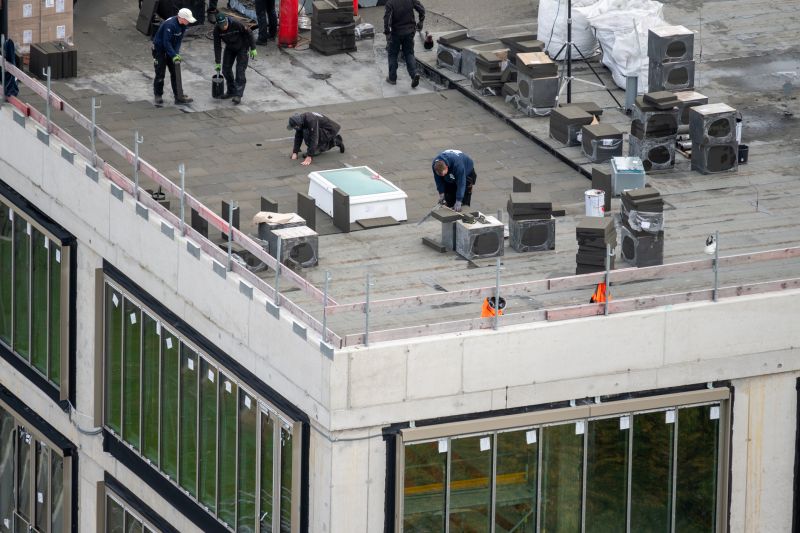 Business Roof Inspection detail